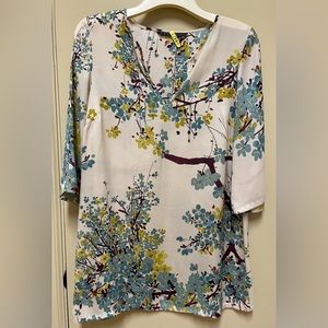 Zara Tunic Floral Multicolor Size M - Like New